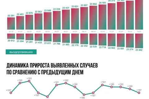 В Ярославской области четвертый день падает число заболевших коронавирусом