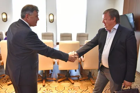 Сергей Ястребов начал серию встреч с руководителями крупных предприятий по вопросу подписания соглашений о партнерстве