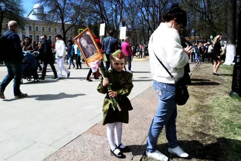 20 тысяч ярославцев  приняли участие в шествии «Бессмертного полка»