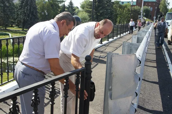 Депутаты Ярославской областной думы проинспектировали реконструкцию моста через Трубеж