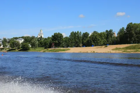 Владимир Слепцов и Олег Бочаров проинспектировали городские пляжи