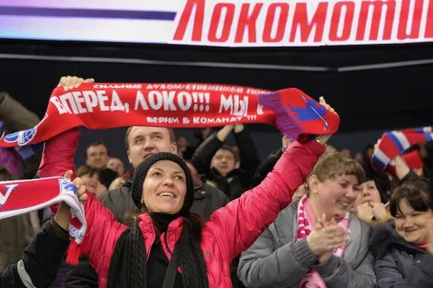 Ярославский «Локомотив» потерпел неожиданное поражение дома. Фоторепортаж