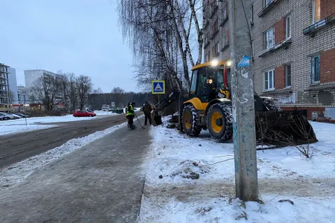 В Ярославле ремонт дорог продолжается в декабре