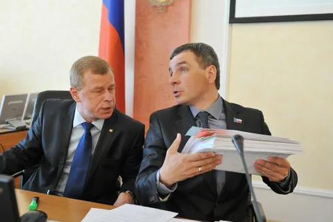 Председателю муниципалитета Ярославля Алексею Малютину исполнилось 40 лет. С фото