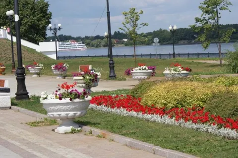 В Ярославле завершили работу по цветочному оформлению города