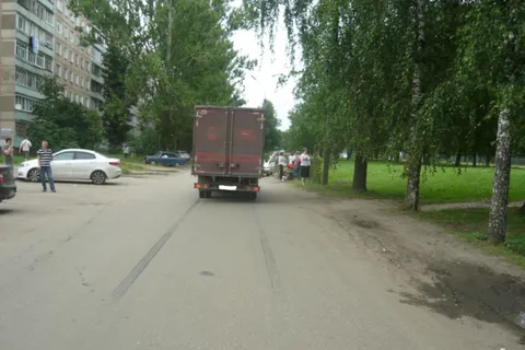 В Ярославле грузовик сбил ребенка