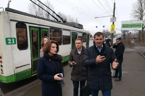 Мэр Ярославля прокатился на восьмом троллейбусе: видео