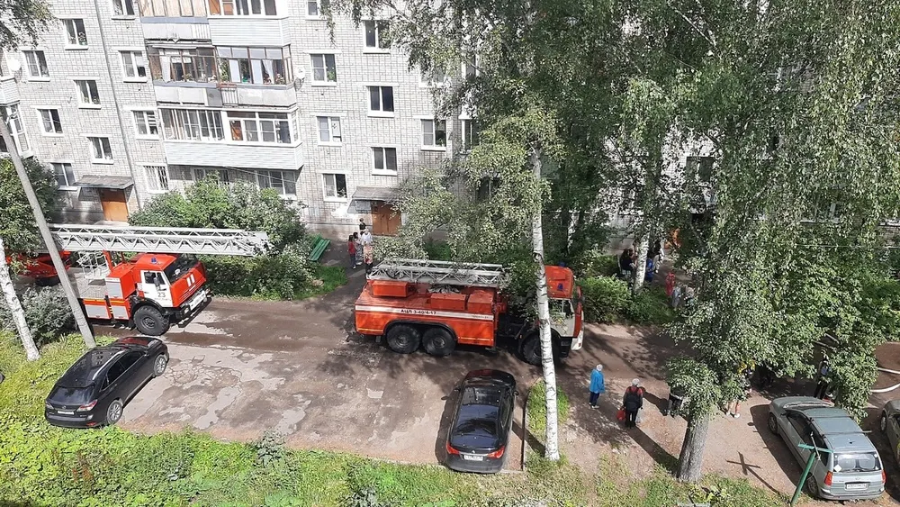 В МЧС рассказали о «горячей стирке» в ярославском доме