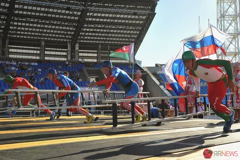 Ярославская область стала первым российским регионом, принимающим Чемпионат мира по пожарно-спасательному спорту. Фоторепортаж
