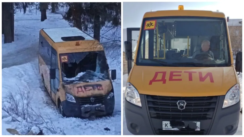 В Ярославской области сгоревший школьный автобус заменили на новый