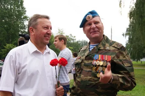 В Ярославле ветераны ВДВ отметили свой день