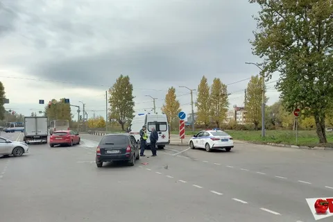 В Ярославле в аварию попал автомобиль «Скорой помощи»