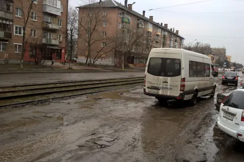Шокирующие фотографии ярославской дороги