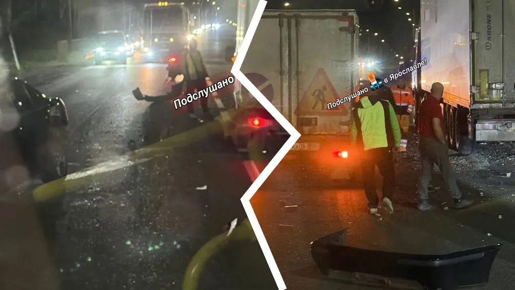 В Ярославле в массовом ДТП пострадала женщина