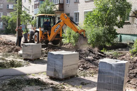 В Ярославле проинспектировали ремонт дворов в Красноперекопском и Фрунзенском районах