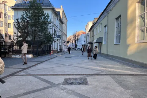 Первую улицу пешеходного центра Ярославля открыли для прохода