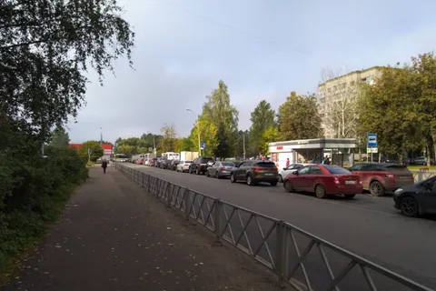 Перекрытие Тутаевского шоссе в Ярославле началось с пробок