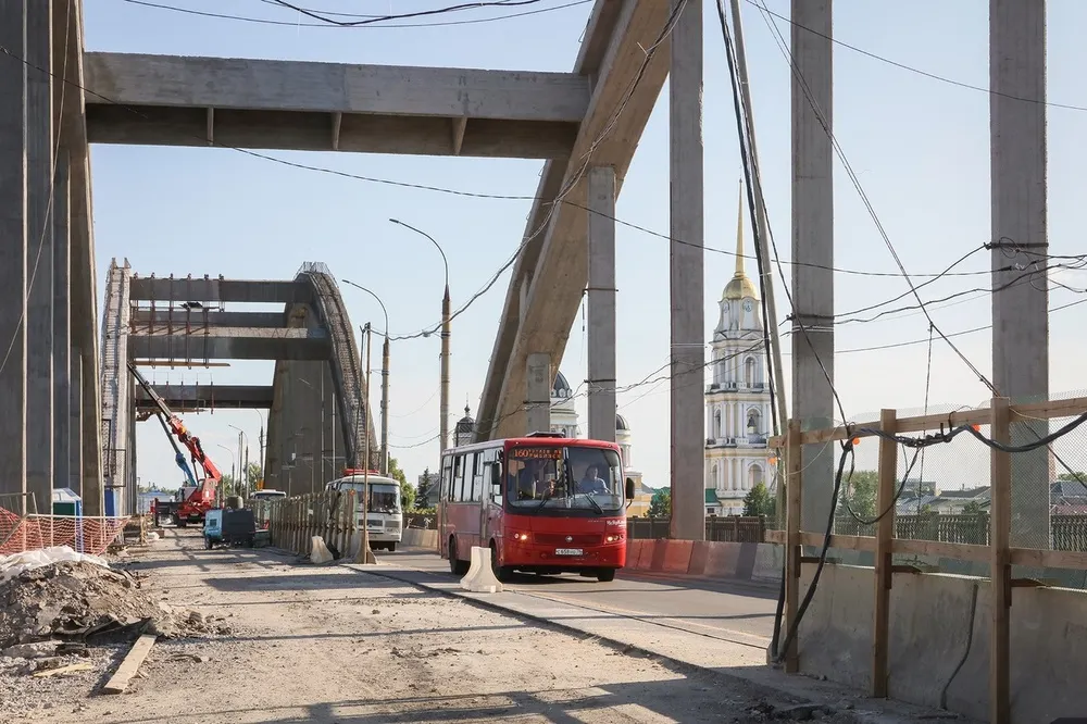 В Рыбинске открыли движение по Волжскому мосту