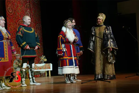 В Ярославле завершился всероссийский фестиваль фольклорных театров «Охочие комедианты»