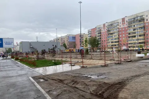 В Ярославле из-за ремонта трубы раскапывают сквер на проспекте Машиностроителей