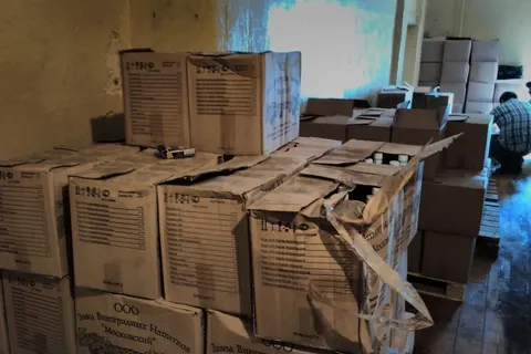 В Ярославле изъяли 9 тысяч литров контрафактного алкоголя