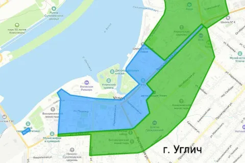 Опубликована карта платных парковок в Ростове, Переславле и Угличе