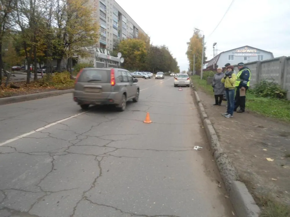 В Ярославской области пешеход оказался под колесами иномарки. Рыбинск