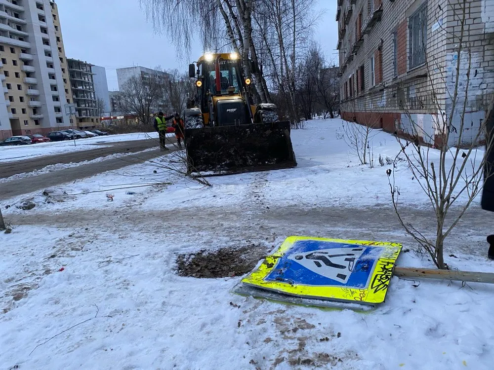 В Ярославле ремонт дорог продолжается в декабре