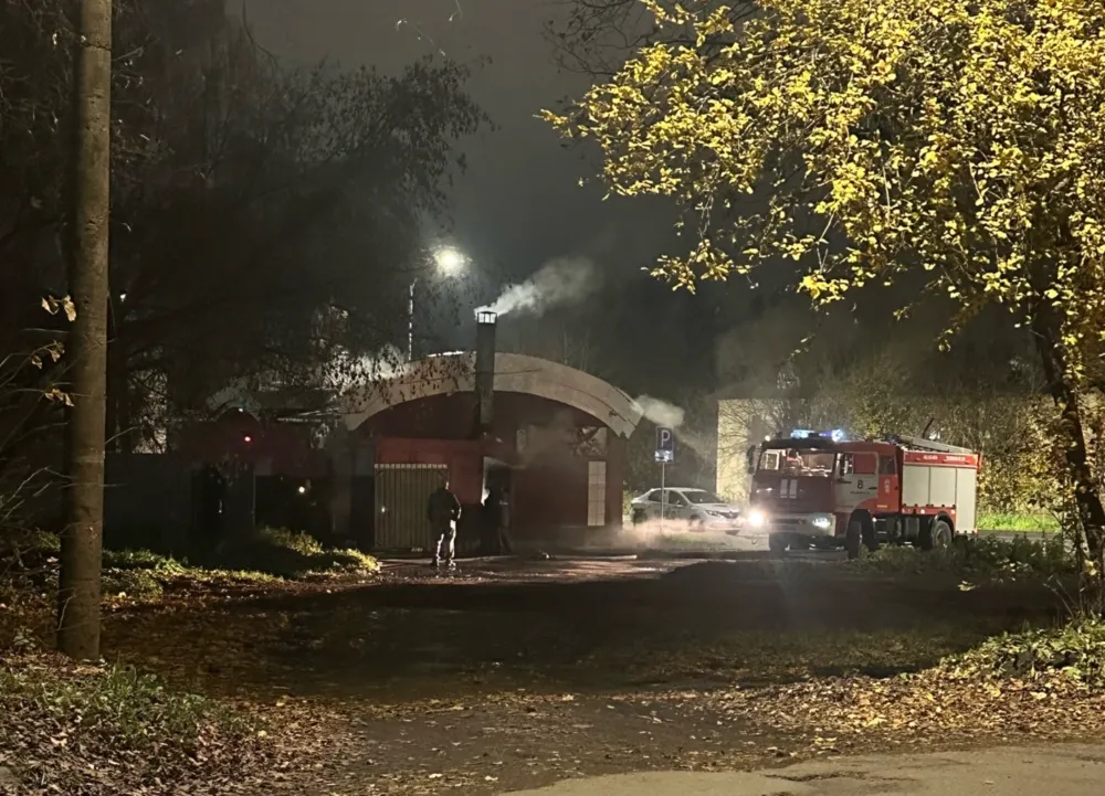 В Рыбинске горел мясной магазин