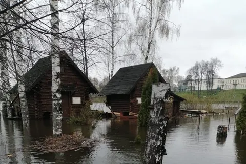 Под Ярославлем полностью затоплен музей «Соляной остров»