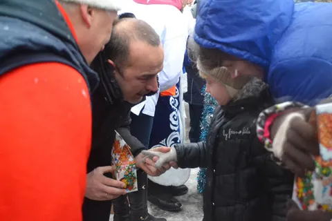 Во дворах Ярославля прошли новогодние праздники