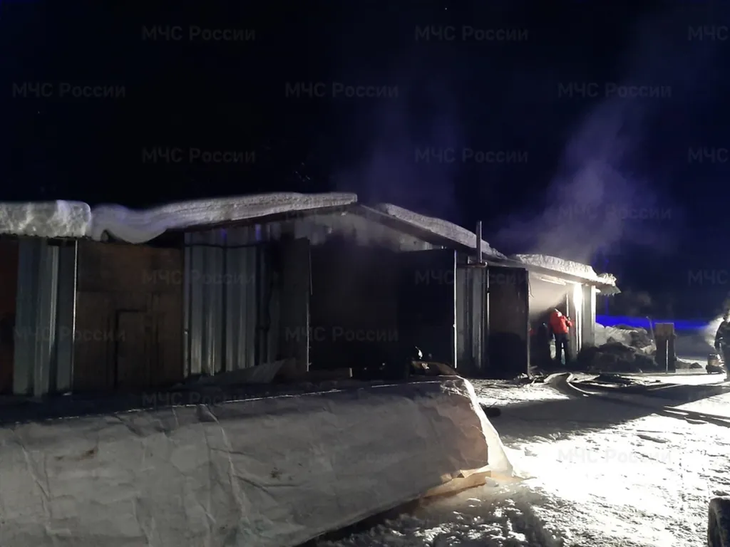 В садоводческом товариществе под Ярославлем горели гаражи