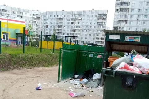 «Вонь и крысы»: в Ярославле новый детский сад окружили помойками