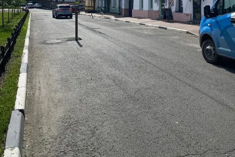 В центре Ярославля появилась «царь-яма»