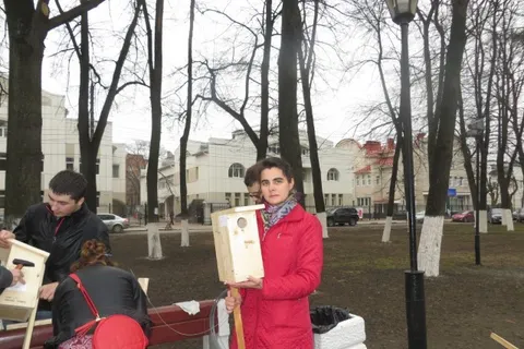 В Ярославле прошла акция «Птичье новоселье»