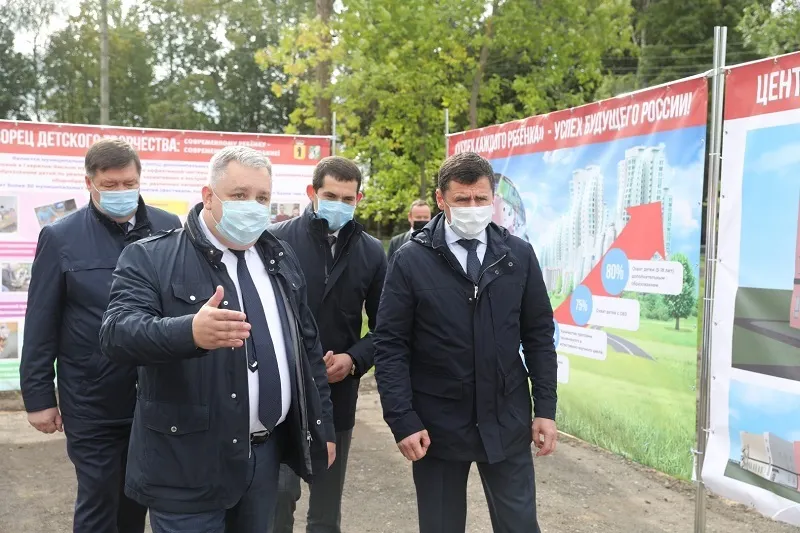 Ярославский губернатор с рабочей поездкой посетил Гаврилов-Ямский район