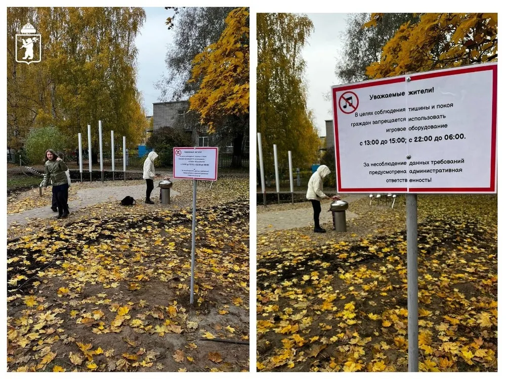 На месте работы глюкофона в Ярославле поставили ограничительную табличку