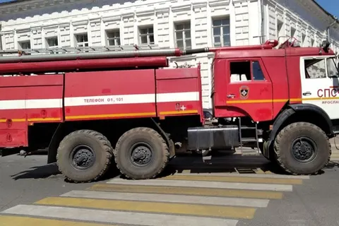 В центре Ярославля горело ателье по ремонту обуви: видео