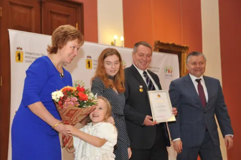 Смирновы из Любимского района названы «Семьей года»