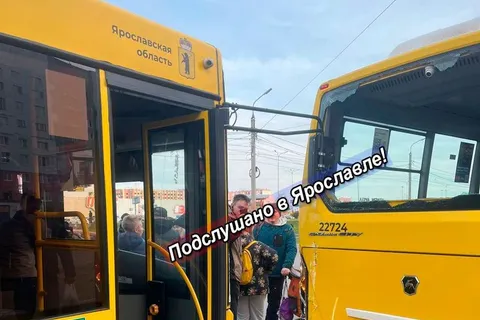 В Ярославле собрался «паровозик» из общественного транспорта
