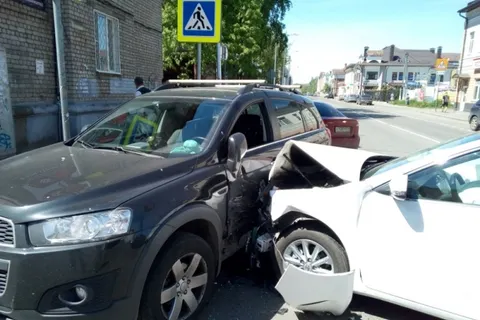 В ДТП в Рыбинске водители получили травмы