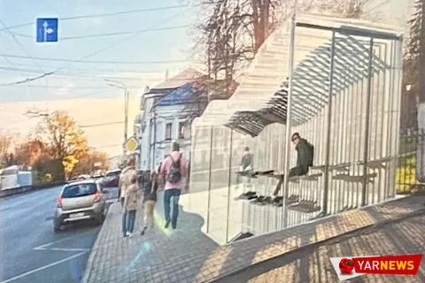 В центре Ярославля автобусную остановку сделают в виде «китайской пагоды»