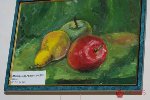 В Ярославской областной детской больнице проходит выставка картин Миланы Шароновой