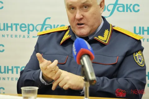 Руководитель СУ СК РФ по Ярославской области Олег Липатов: «Дело Урлашова движется к завершению». Фото с пресс конференции