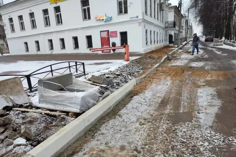 В Ярославле на Красном съезде установят светящиеся бордюры