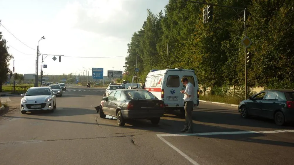 В Ярославле в ДТП пострадал пьяный водитель