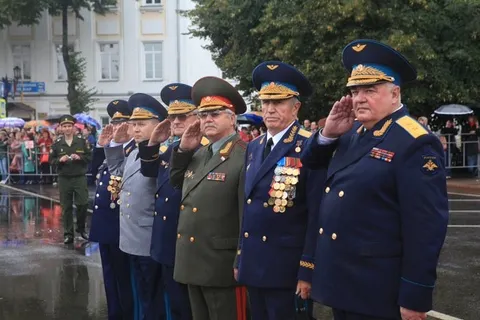 В Ярославле курсанты Военно-космической академии имени Можайского присягнули Родине