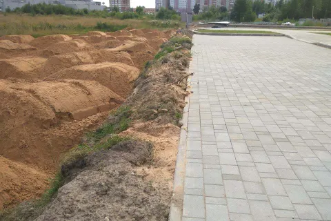 В Ярославле почти построенный детсад может «поехать» с песчаной подушки