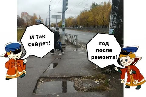 И так сойдет: персонаж советского мультфильма оценил ярославские пешеходные переходы
