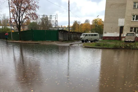  Ярославль тонет в лужах: фоторепортаж